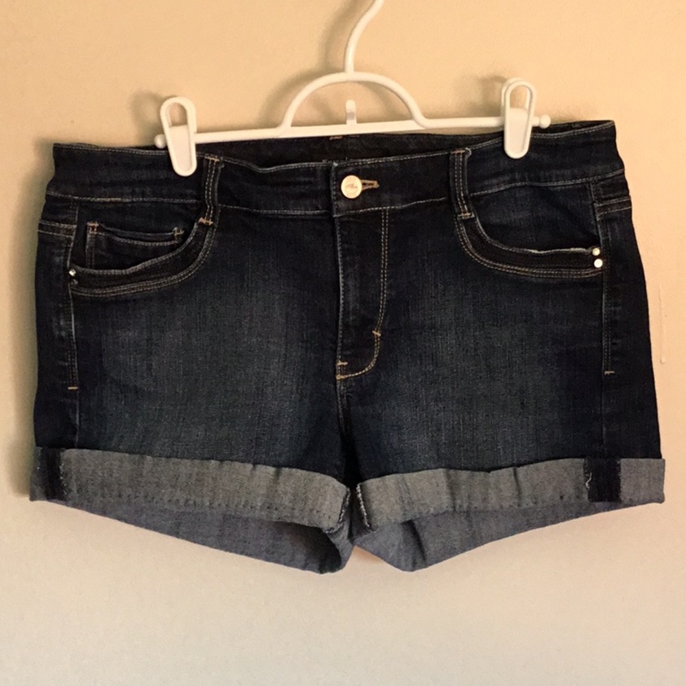 White House Black Market denim shorts 8